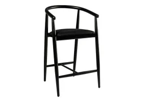 Стул полубарный Mamont чорний