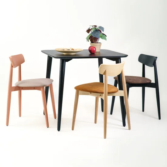 Стіл Dan 80 х 80 чорний 5