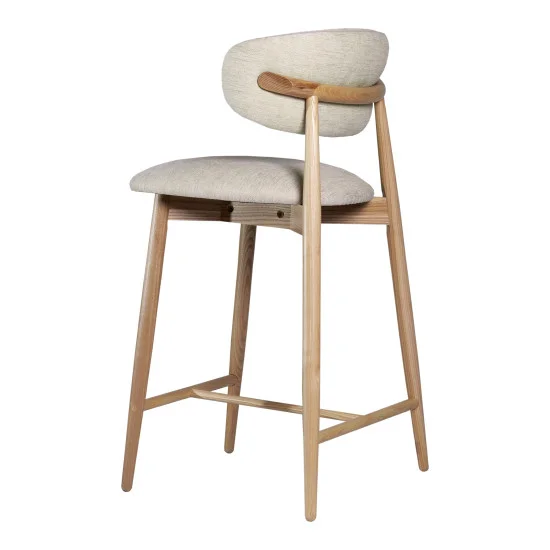 Стул полубарный Panda New натуральный ясень / Superior 02 2