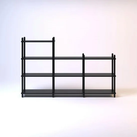 Полиця Dao #10 чорний дуб 1