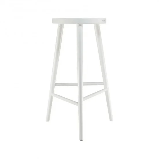 Стул барный №3 белый 3