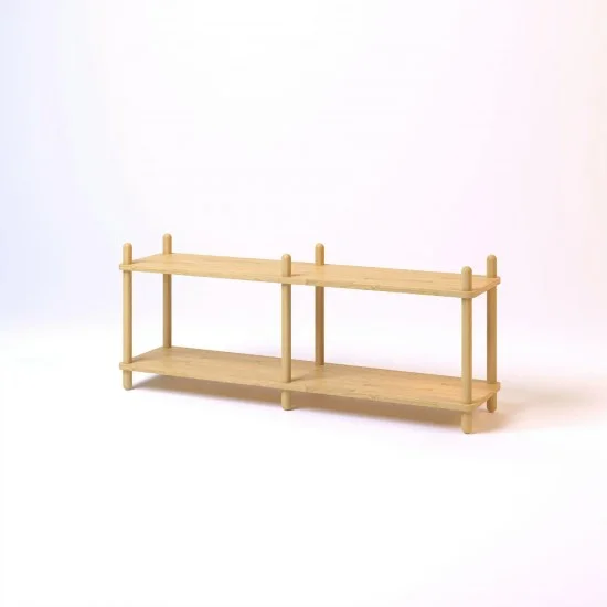 Полиця Dao #2-2 натуральний дуб 4