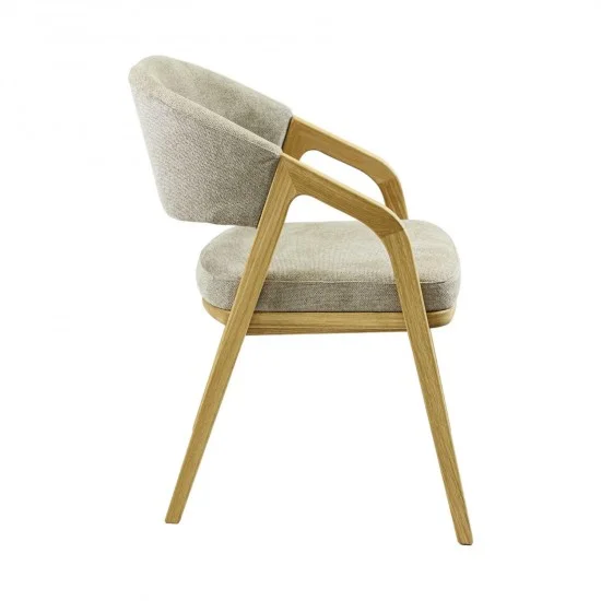 Крісло Otis натуральний дуб / Piano 04 2