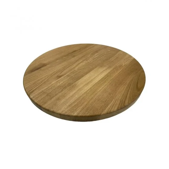 Столешница дубовая круглая d-80 h-4 см 1