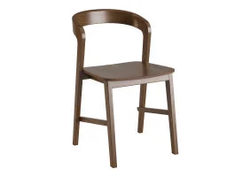 Стілець Floki New темний горіх твердий