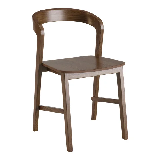 Стілець Floki New темний горіх твердий 1