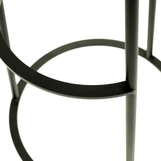 Стілець барний №1 чорний 10