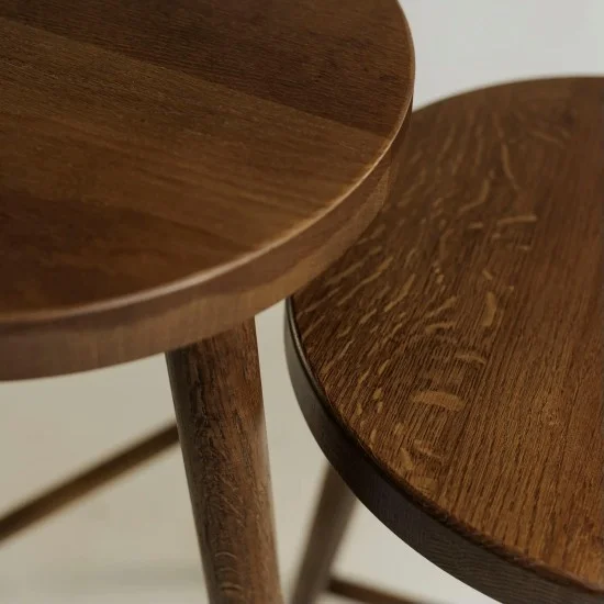 Стул барный №3 тёмный дуб SE7032 9