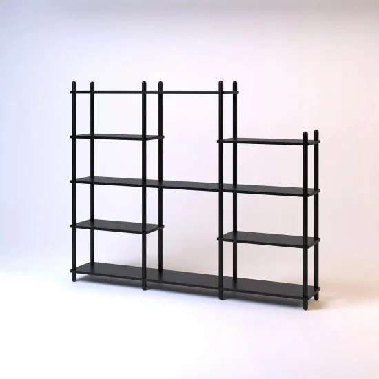 Полка Dao #11 чёрный дуб 2