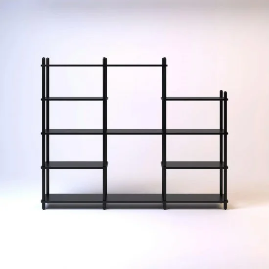 Полка Dao #11 чёрный дуб 1