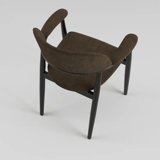 Стул Terra черный / Hevia 207.12 6