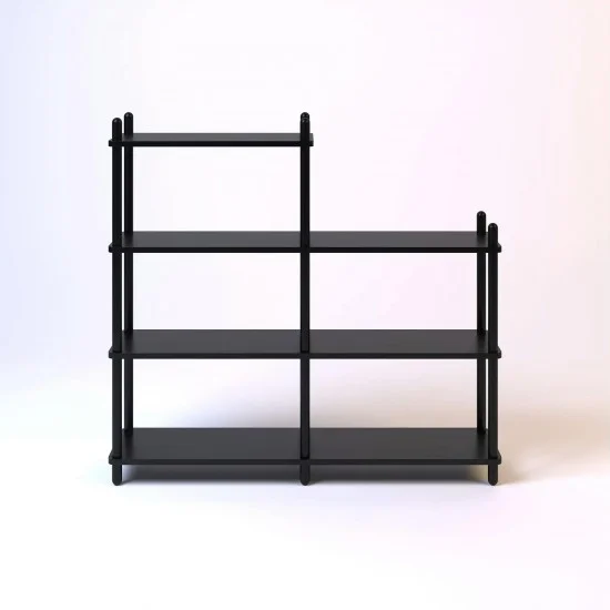 Полка Dao #6 чёрный дуб 1