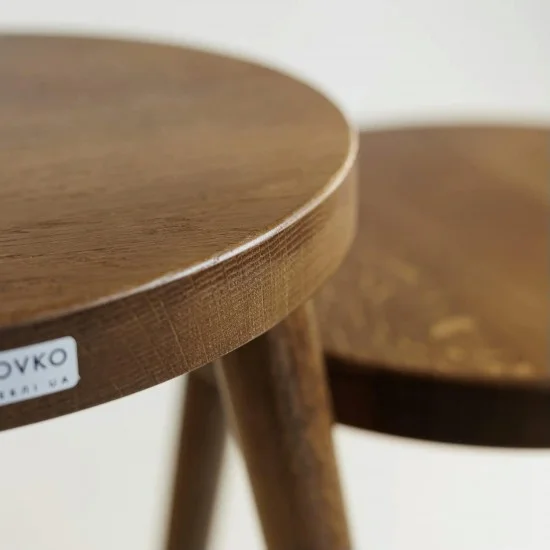 Стул барный №3 тёмный дуб SE7032 8