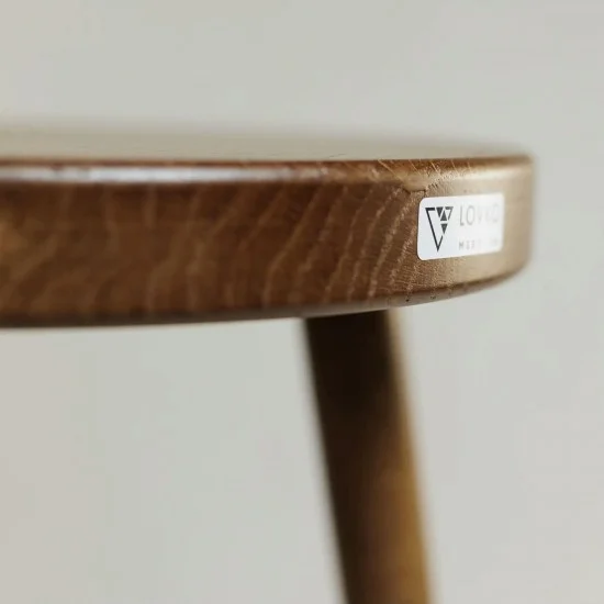 Стул барный №3 тёмный дуб SE7032 7