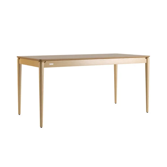 Стіл розкладний Eclipse 160+60 x 80 натуральний ясен 5