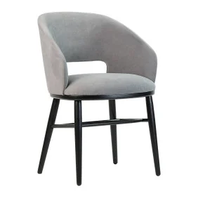 Стул Dolphin черный / Dream Velvet 202.17