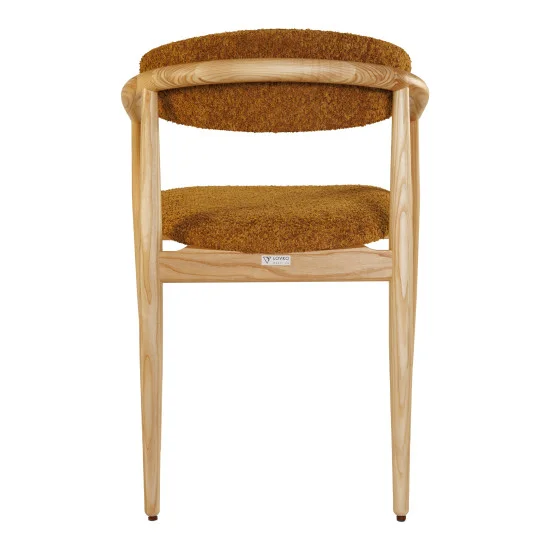 Стілець Mamont soft натуральний ясен / Anthology 11 Amber 2