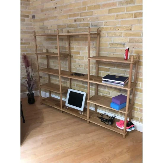 Полка Dao #11 чёрный дуб 4