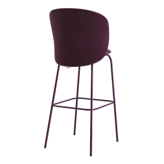 Стул барный Lilo Exclusive Deep Plum 4