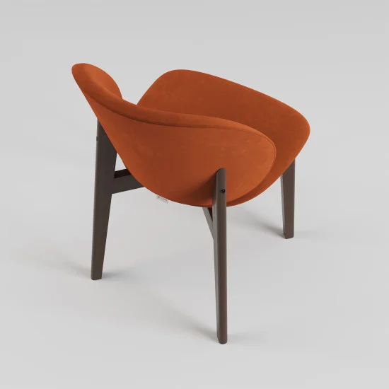 Стул Robin темный орех / Gianni 123 3