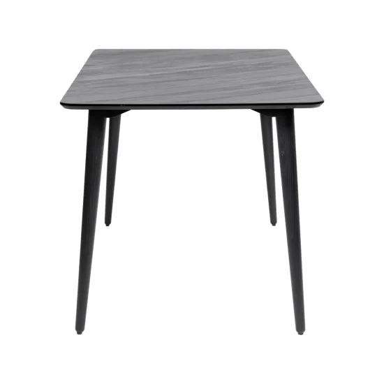 Стіл Dan 120 х 80 HPL Arpa 3408 Losa / чорний 3