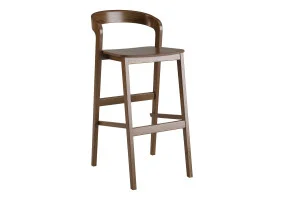 Стул барный Floki New темный твердый орех
