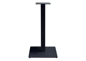 Опора Quadro Soft h-725 450х450 / 8 мм чорна