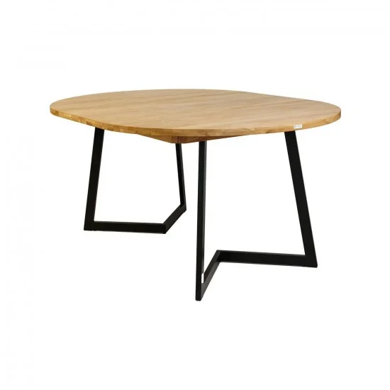 Стол раскладной Nordic d-105 +50 натуральный дуб 4