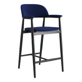 Стілець напівбарний Terra чорний / Node 16