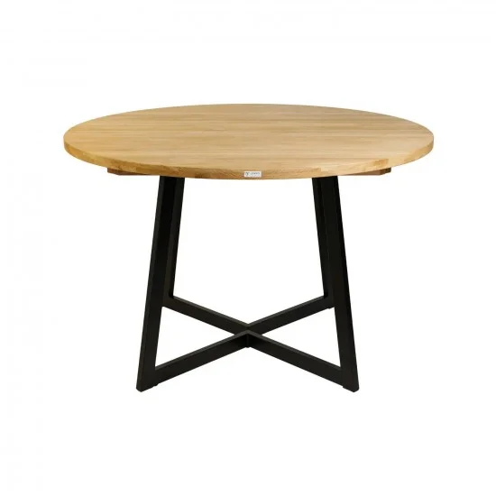 Стол раскладной Nordic d-105 +50 натуральный дуб 1