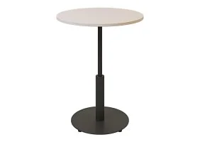 Стол Ibiza R light d-60 черный металл / кашемир ДСП