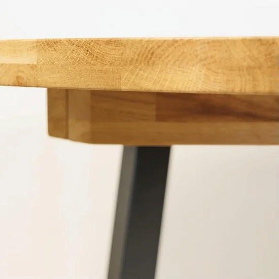 Стол раскладной Nordic d-105 +50 натуральный дуб 16