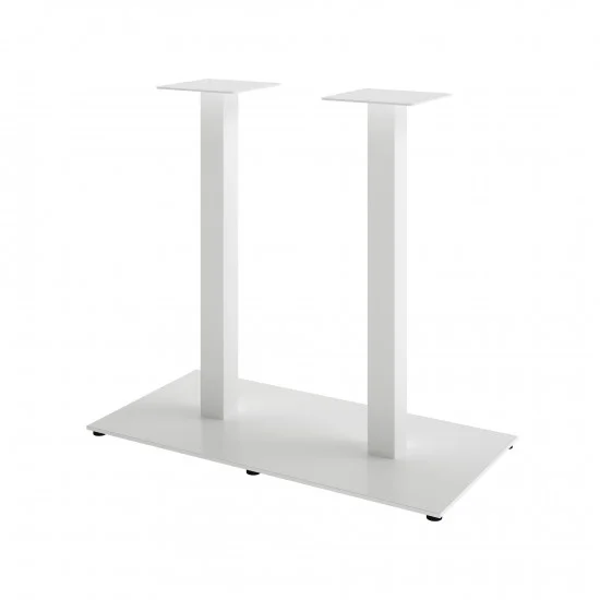 Опора Quadro Double h-725 400х750 / 6 мм белая 1