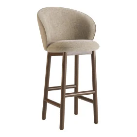 Стілець барний Stitch темний горіх / Vouge 02