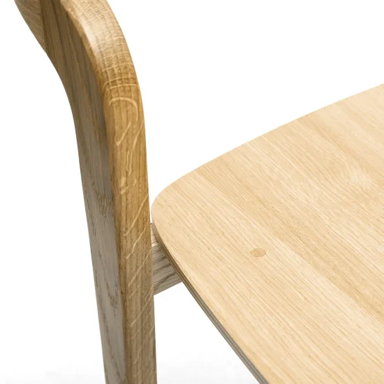 Стул полубарный Floki new натуральный дуб/твердый 7