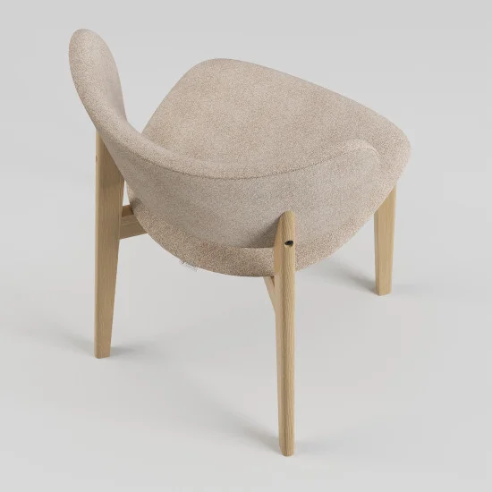 Стілець Hawk натуральний ясен / Simon 02 14