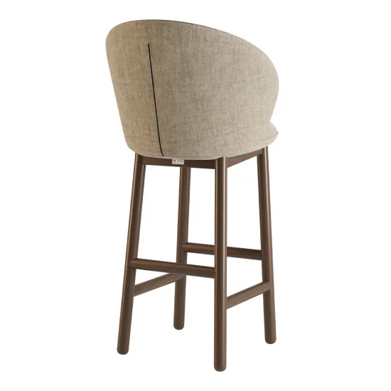 Стул барный Stitch темный орех / Vouge 02 4