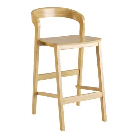 Стул полубарный Floki new натуральный дуб/твердый