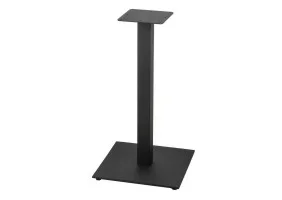 Опора Quadro h-725 400х400 / 8 мм чёрная