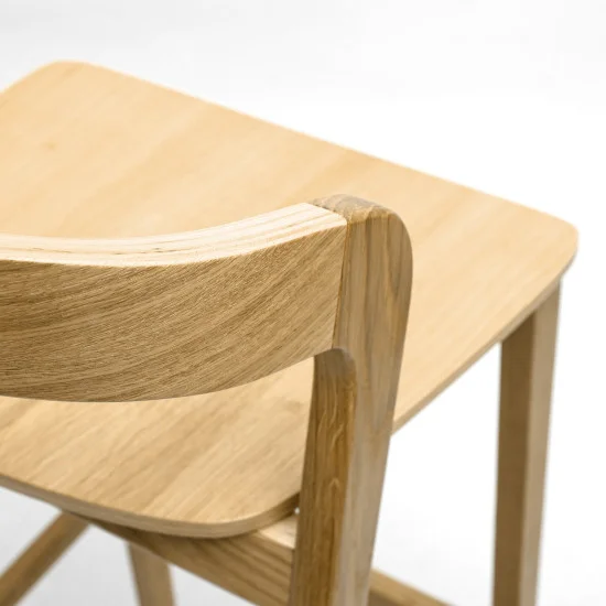Стул полубарный Floki new натуральный дуб/твердый 5