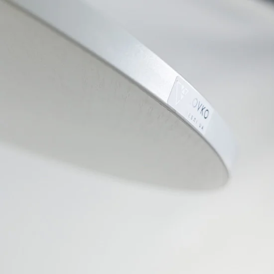 Стіл Soul light d-60 білий метал / білий ДСП (текстура) 6