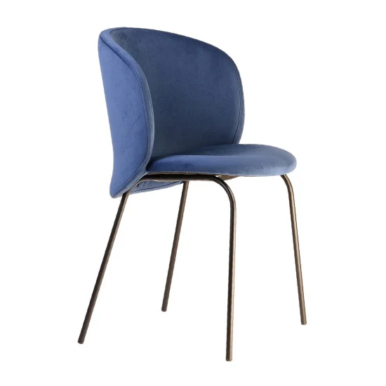 Стул Lilo синий вельвет 6