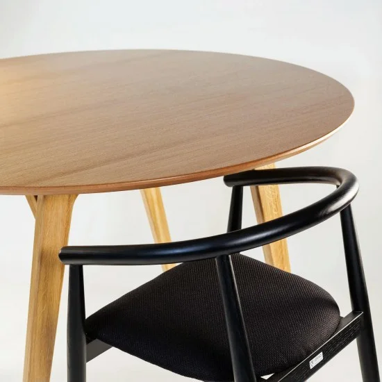 Стіл Floki d-120 натуральний дуб 12