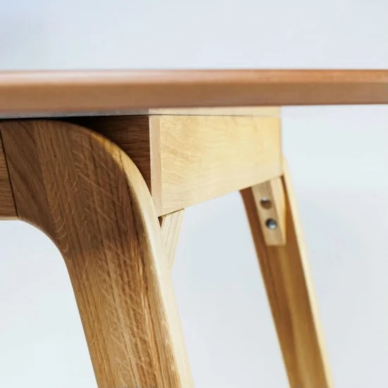 Стіл Floki d-120 натуральний дуб 8