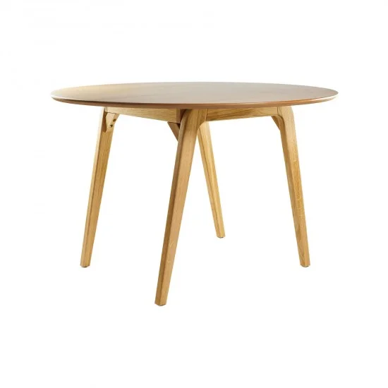 Стіл Floki d-120 натуральний дуб 2