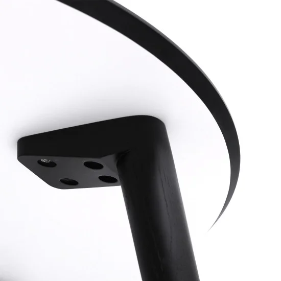 Стол Dan d-100 HPL Arpa 3408 Losa / черный 4