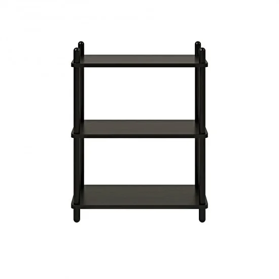 Полка Dao #1-3 чёрный дуб 1