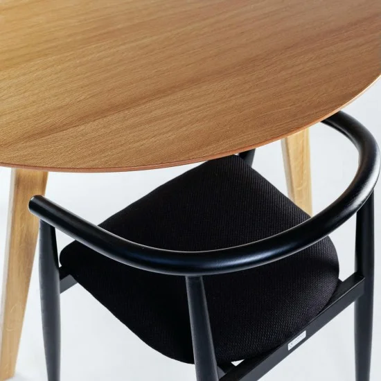 Стіл Floki d-120 натуральний дуб 13