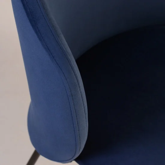 Стул Lilo синий вельвет 9