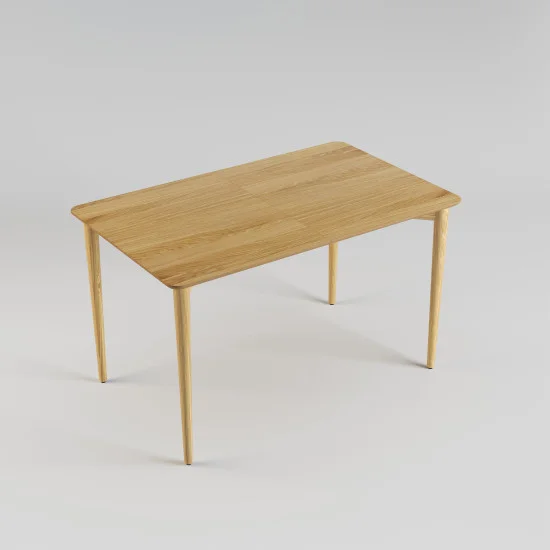 Стіл розкладний Silva 130+40 x 80 натуральний дуб 6